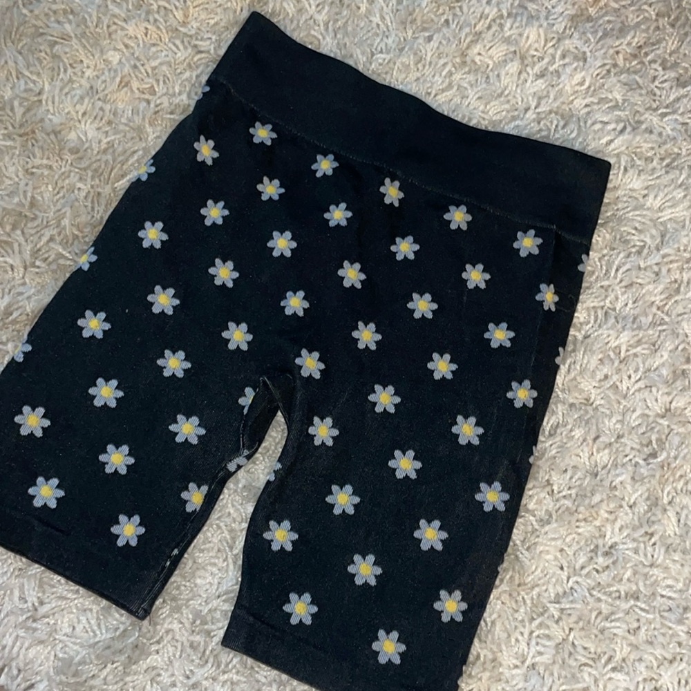 black biker shorts